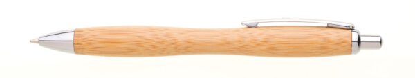 1101500-69_02 LESNA Bamboo / metal ballpoint pen