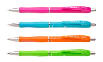 1102046-00_01 SOLIDLY NEON Plastic ballpoint pen