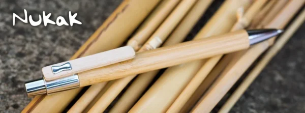 1111380_01 NUKAK Bamboo / wooden ballpoint pen