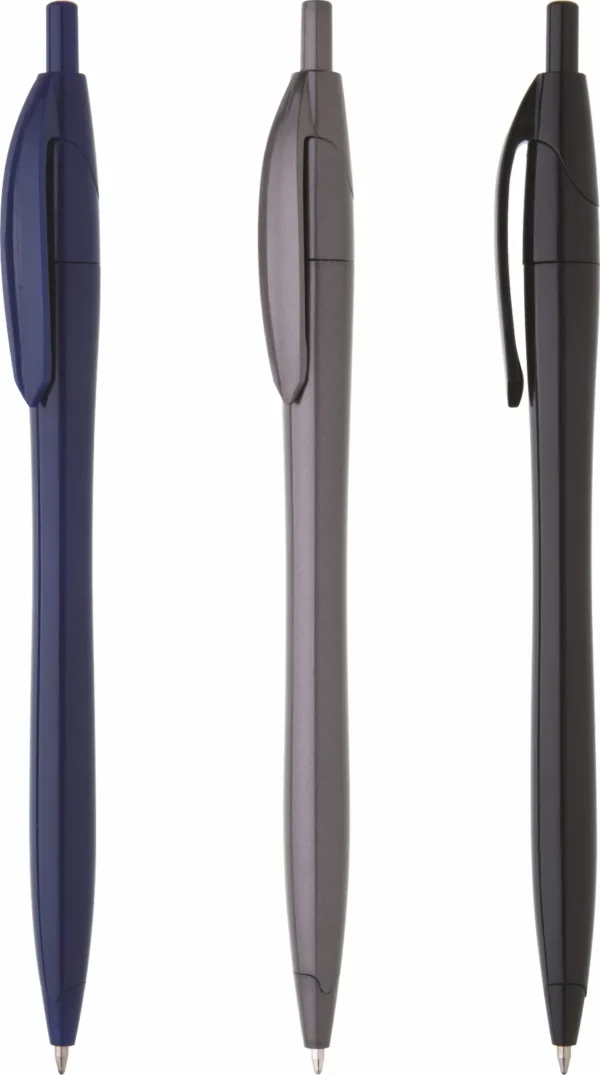 1115365 EASO DARK Plastic ballpoint pen