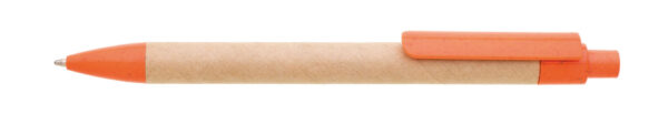 1117959-19_01 CARTI BLACK Recycled paper / straw ballpoint pen