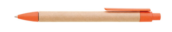 1117959-19_02 CARTI BLACK Recycled paper / straw ballpoint pen