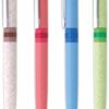 1121472 AGIO Straw/plastic ballpoint pen