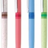 1121472 AGIO Straw/plastic ballpoint pen