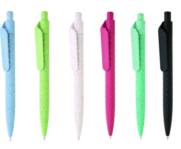 1192500 AVENA Straw/plastic ballpoint pen