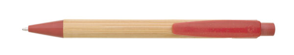 BORGO STRAW Bamboo/Straw/Plastic ballpoint pen