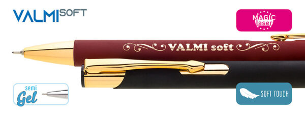 1201314_01 VALMI SOFT SG Metal ballpoint pen - tip 0.5 mm