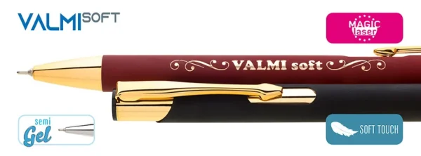 1201314_01 VALMI SOFT SG Metal ballpoint pen - tip 0.5 mm