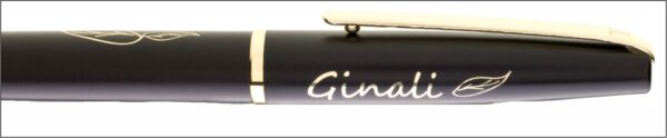 1203080-92_05 GINALI NERO Metal ballpoint pen