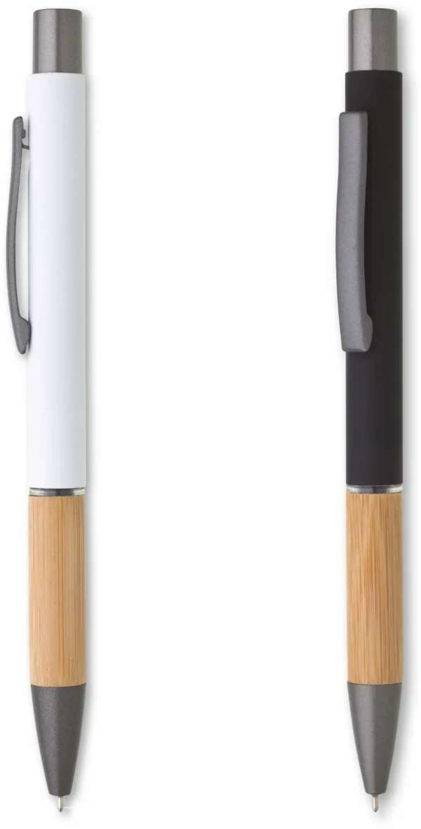 1212855-1 DORIO SOFT SG Bamboo / metal ballpoint pen