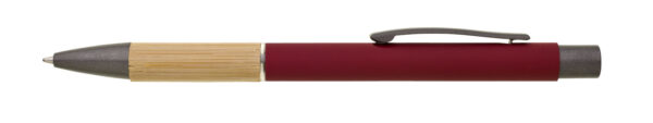 1212856-24_02 DORIO SOFT Bamboo / metal ballpoint pen