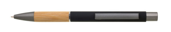 1212856-80_03 DORIO SOFT Bamboo / metal ballpoint pen