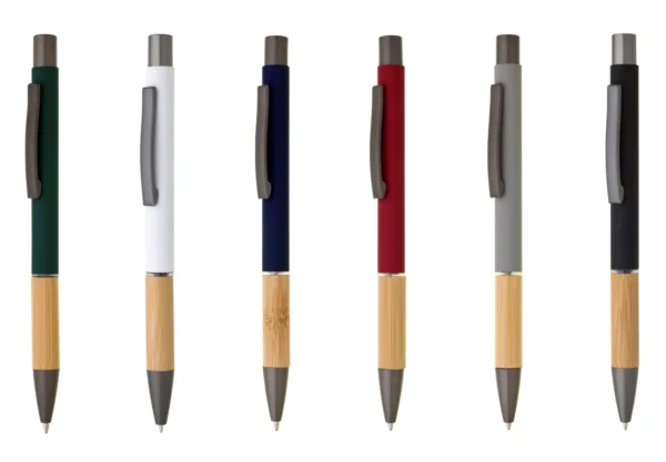 1212856 DORIO SOFT Bamboo / metal ballpoint pen