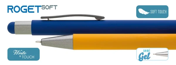 1212858_01 ROGET SOFT SG Metal ballpoint pen