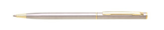 1220019-92_01 PIAZA STEEL Metal ballpoint pen