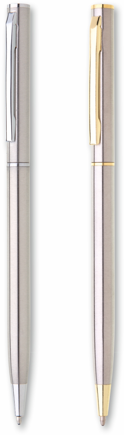 1220019 PIAZA STEEL Metal ballpoint pen