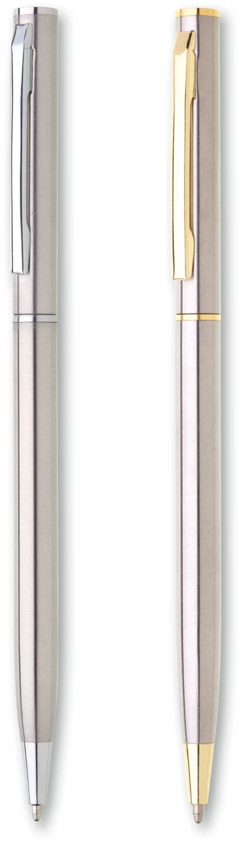 1220019 PIAZA STEEL Metal ballpoint pen