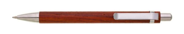 DIMEL WOOD BLACK Wooden ballpoint pen