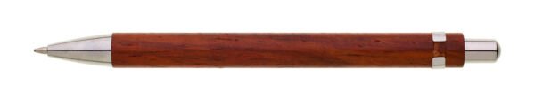 1253543-64_04 DIMEL WOOD BLACK Wooden ballpoint pen