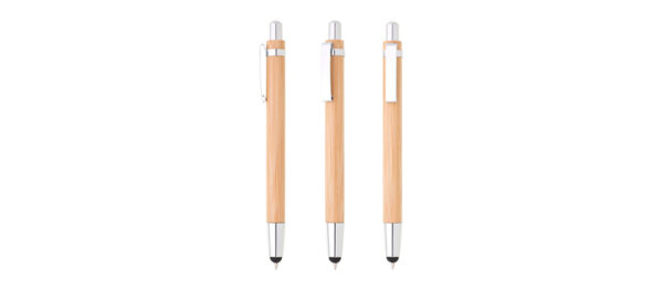 1253547-colours TURAL TOUCH* Bamboo / metal ballpoint pen