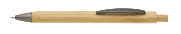 1264990-69_01 TRILO triangular ballpoint pen - bamboo and metal