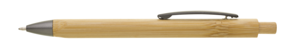 1264990-69_02 TRILO triangular ballpoint pen - bamboo and metal