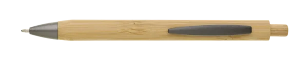 TRILO triangular ballpoint pen - bamboo and metal