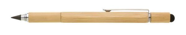 1601621-69_02 ATREZO PLUS multifunctional bamboo pencil 6-in-1 in paper packaging