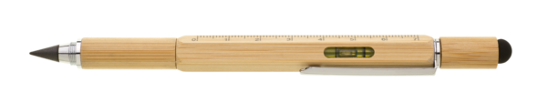 1601621-69_05 ATREZO PLUS multifunctional bamboo pencil 6-in-1 in paper packaging