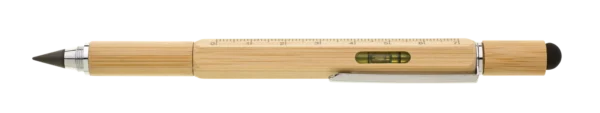 1601621-69_05 ATREZO PLUS multifunctional bamboo pencil 6-in-1 in paper packaging