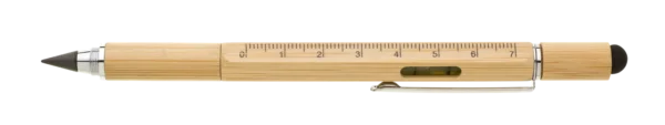 1601621-69_06 ATREZO PLUS multifunctional bamboo pencil 6-in-1 in paper packaging