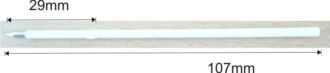 2100094-40 Refill X20, 107mm white - 0,7mm