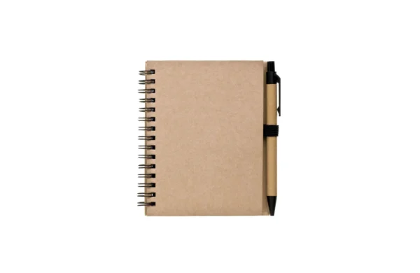 3016066-69_01 REGIS A6 spiral notebook with ballpoint pen