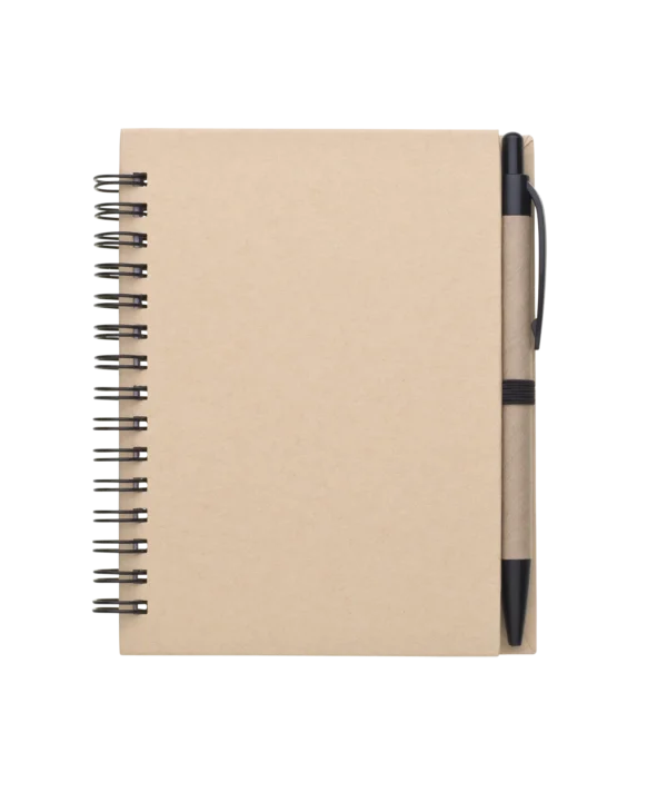 3016066-69_01 REGIS A6 spiral notebook with ballpoint pen
