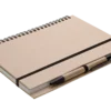 3026065-69_02 REGIS A5* spiral notebook with ballpoint pen