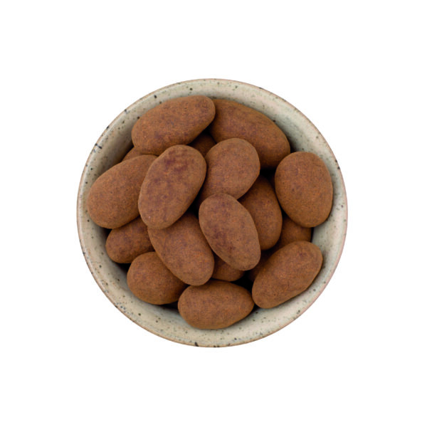 xm513010-40_02 Almonds in milk chocolate with cinnamon 100g